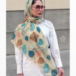 Cream scarf
