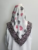روسری قلبی