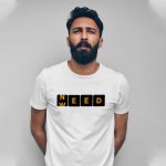 تیشرت طرح weed